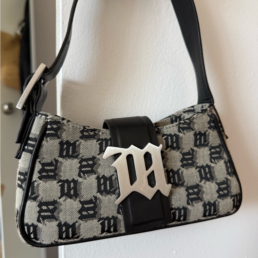 MISBHV Mini Jacquard Monogram Shoulder Bag